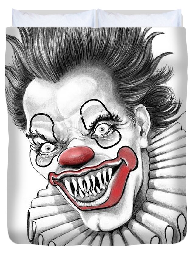 Very Evil Clown coloring page | Free Printable Coloring Pages